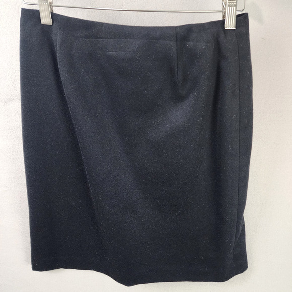 Preview Wool Pencil Skirt Size 6 – Dark Charcoal - - Picture 2 of 8